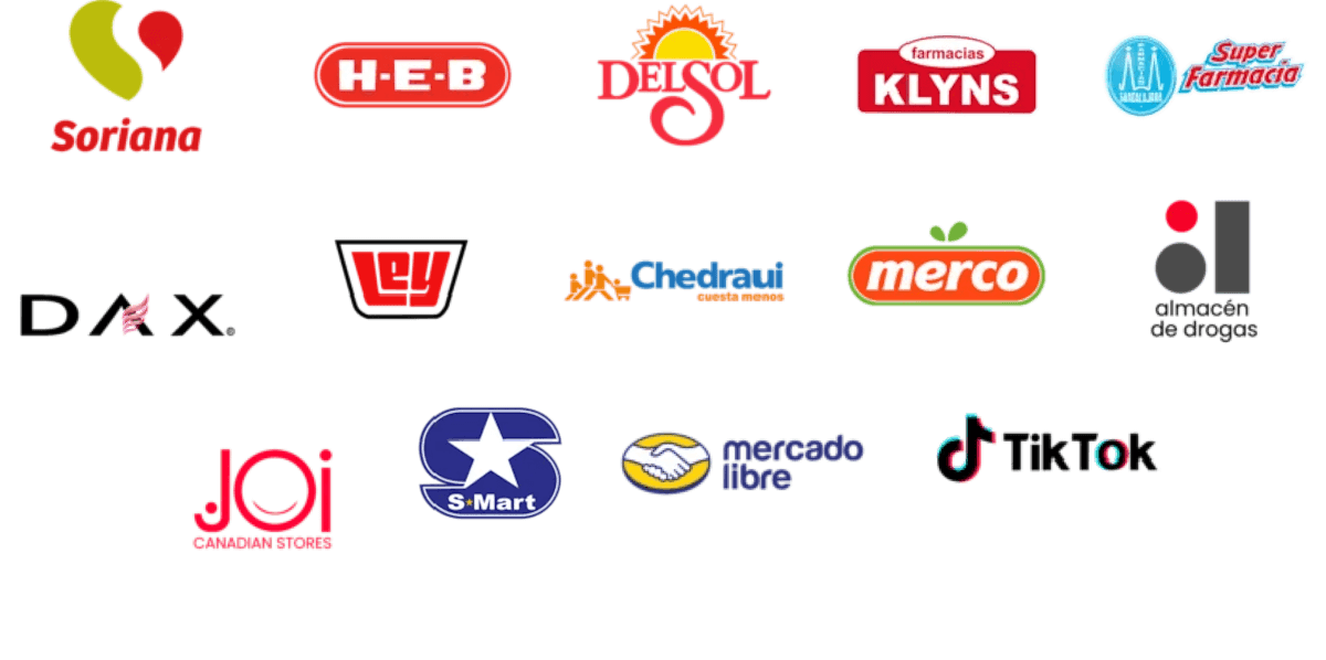 Encuéntranos en estas tiendas